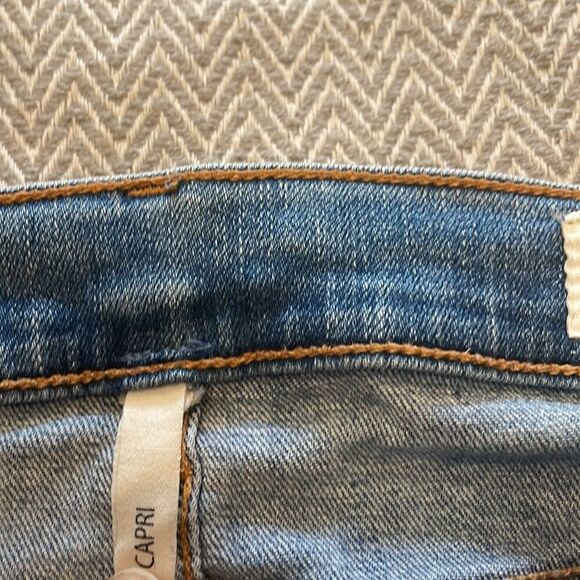 Rag & Bone Capri Distressed Skinny Jean Woman’s Size 26 - Picture 3 of 5